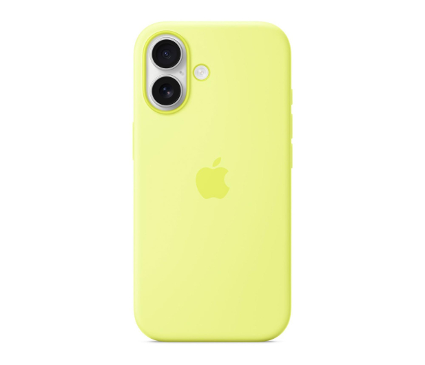 APPLE iPhone 17 Silicone Case with MagSafe - Neon Yellow - 1362653 - zdjęcie